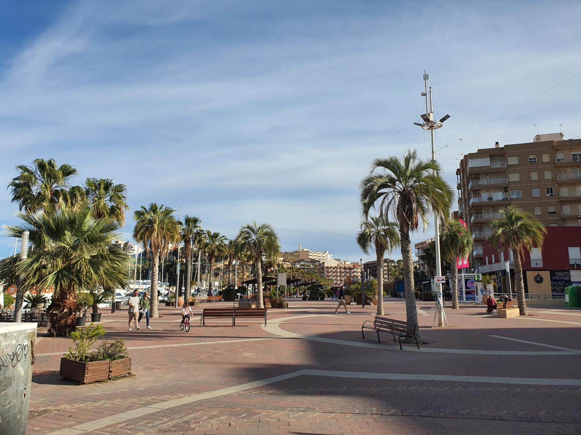 Adorable Apartamento En La Playa Puerto de Mazarrón Exterior foto